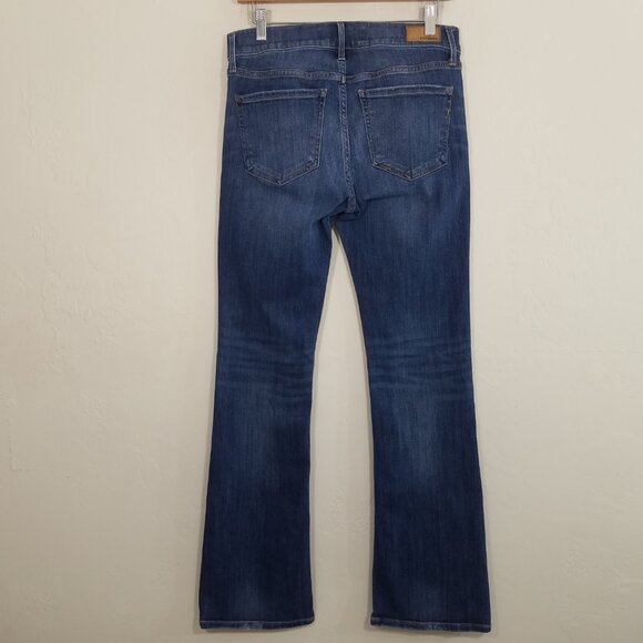 Express Boot Mid Rise Stretch Jeans Blue Size 8 - Picture 4 of 7